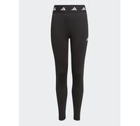 adidas Malla de niños 7/8 AEROREADY Techfit adidas. Negro / Blanco 11-12 Años (152 cm)