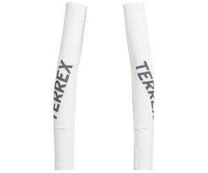 Adidas - Mallas de compresión - Terrex Trl Armsleeve White Black - Talla M - Negro Negro M