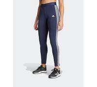 adidas Mallas de mujer Loungewear Essentials 3 bandas adidas. Azul marino / Blanco S