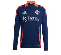 adidas Manchester United Sudadera Training 1/4 Zip Marina Tiro 24, azul marino, XXL