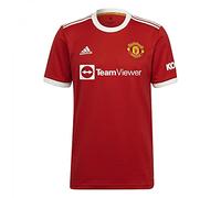 Adidas - MANCHESTER UNITED Temporada 2021/22, Camiseta, Primera Equipación, Equipación de Juego, Hombre