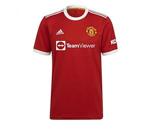 Adidas - MANCHESTER UNITED Temporada 2021/22, Camiseta, Primera Equipación, Equipación de Juego, Hombre