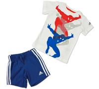 Adidas Marvel Bebé Niños Súper Héroes Combinación Traje Spiderman Pantalón