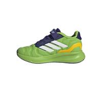 Adidas Marvel Run Falcon 5 Elastic Lace & Strap, Zapatillas, Hulk Semi Solar Green White Collegiate Purple, 33 EU