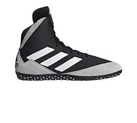 adidas Mat Wizard 5 Wrestling Shoes (Black/Grey/White, 11.5)
