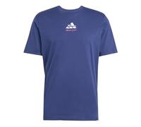 adidas Memories of Sport Gallery Graphic - Camiseta para Hombre, Talla L, Color Azul Oscuro
