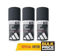 Adidas Men Pro Desodorante Invisible Roll-on No White Marks Anti-Manchas 50ml...