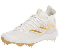Adidas Men's Adizero Afterburner 9 NWV White/Gold Metallic/White 8.5 Adult