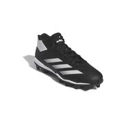 adidas Men's Adizero Impact Molded Baseball Sneaker, Black/White/Black, 6.5