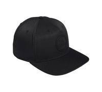 adidas Men's Affiliate 2 High Crown Structured Snapback Cap, Black/Black, One Size