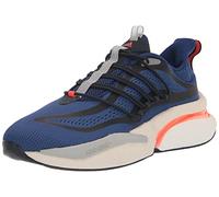 adidas Men's AlphaBoost V1 Running Shoe, Victory Blue/Solar Red/Grey, 14