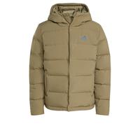adidas Men's Anorak de plumón con capucha Helionic CLIMAWARM, Olive Strata