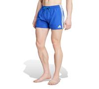 adidas Men's Bañador 3-Inch 3 Bandas, Semi Lucid Blue/White, 2XL