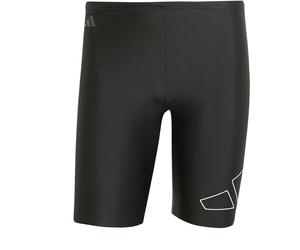 adidas Men's Bañador Largo Big Bars, Black/White, XS/S