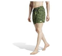 adidas Men's Bañador x Farm 5-Inch 3 Bandas, Crew Green/Black/Semi Spark, XL