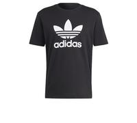 adidas Men's Camiseta Adicolor Trefoil, Black, M