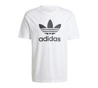 adidas Men's Camiseta Adicolor Trefoil, White, M