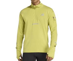 adidas Men's Camiseta de Running con Cremallera hasta el Pecho Adi365 Climawarm+