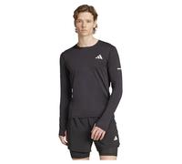 adidas Men's Camiseta de Running de Manga Larga Adi365 Climacool+, Black, L