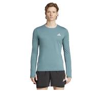 adidas Men's Camiseta de Running de Manga Larga Adi365 Climacool+, Preloved Teal, L