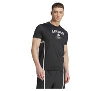 adidas Men's Camiseta Designed-for-Training Legacy, Black/Chalk White, M