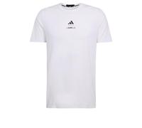 adidas Men's Camiseta Estampada Les Mills, White, M
