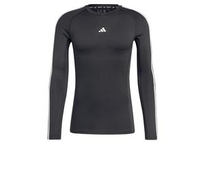 adidas Men's Camiseta Manga Larga Techfit Compression Training 3 Bandas