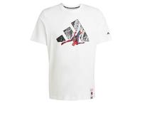 adidas Men's Camiseta Marvel Spider-Man Logo, White, M
