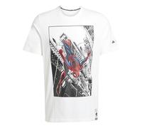 adidas Men's Camiseta Marvel Spider-Man, White, S