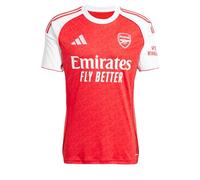 Adidas - Camiseta oficial Arsenal FC Primera Equipación 2025-2026, Unisex, Better Scarlet-White, M