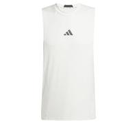 adidas Men's Camiseta sin Mangas Designed-for-Training Intensity, Chalk White, M