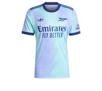 adidas Men's Camiseta Tercera equipación Arsenal 24/25, Clear Aqua/Light Flash Purple, L