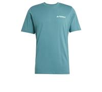 adidas Men's Camiseta Terrex Graphic, Preloved Teal, L