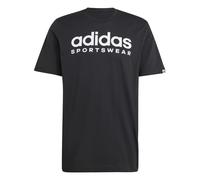 adidas Men's Camo Woven Graphic Tee T-Shirt S Black