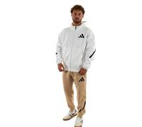 adidas Men's Chaqueta con capucha Z.N.E. New, White, 2XL