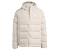 adidas Men's Chaqueta de plumón con Capucha Helionic, Wonder Beige/Wonder Beige, L