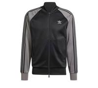 adidas Men's Chaqueta SST Adicolor Classics, Black/Grey Four, M