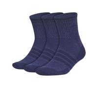 Adidas Men's Cushioned X 4 3-Pack Mid-Crew, Calcetín de Altura Media Hombre, Tech Indigo Azul Oscuro, Large