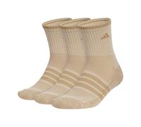 adidas Men's Cushioned X 4 3-Pack Mid-Crew, Calcetín de Altura Media Hombre, Warm Sandstone Beige Raw Desert, Large