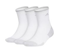 Adidas Men's Cushioned X 4 3-Pack Mid-Crew, Calcetín de Altura Media Hombre, White Clear Onix Grey, Large