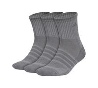 Adidas Men's Cushioned X 4 3-Pack Mid-Crew, Calcetines Mediados Hombre, Onix Grey, Large