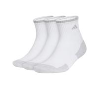 Adidas Men's Cushioned X 4 3-Pack Quarter, Calcetín Hombre, White Clear Onix Grey, Large