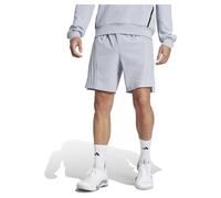 adidas Men's D4T Workout 3 Stripes Shorts halo Silver 3XL 7 Inch