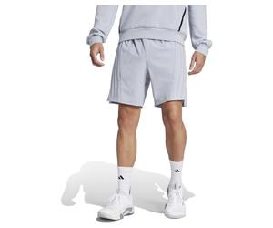 adidas Men's D4T Workout 3 Stripes Shorts halo Silver 3XL 7 Inch