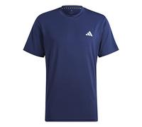 adidas Men's Essentials Stretch Training T-Shirt, Dark Blue/White