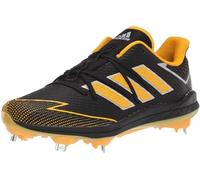 adidas Men's FV9398 Baseball Shoe, Black/Gold/Silver, 11.5