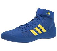adidas Men's HVC Wrestling Shoe, Royal Blue/Yellow/Black, 8.5