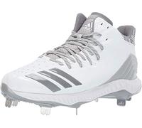 adidas Men's Icon Bounce, White Grey, 16 M US