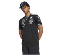 adidas Men's Mercedes - AMG Petronas Formula One Team Driver Jersey Authentic, Black/White, XL