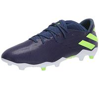 adidas Men's Nemeziz Messi 19.3 FG Sneaker, Indigo/Green/Purple, 11.5 M US